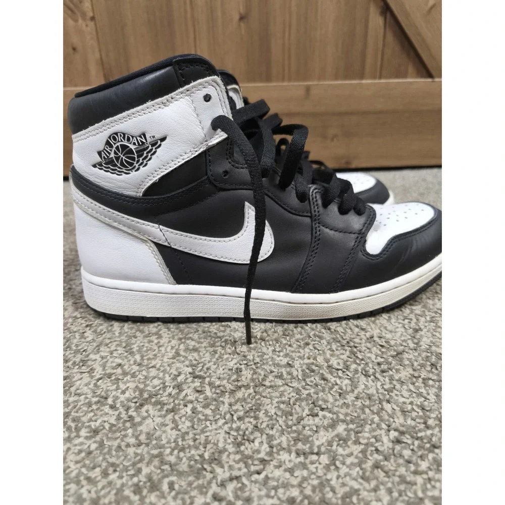 Nike Air Jordan 1 Retro High OG Panda Black‎ White Men's Size 9